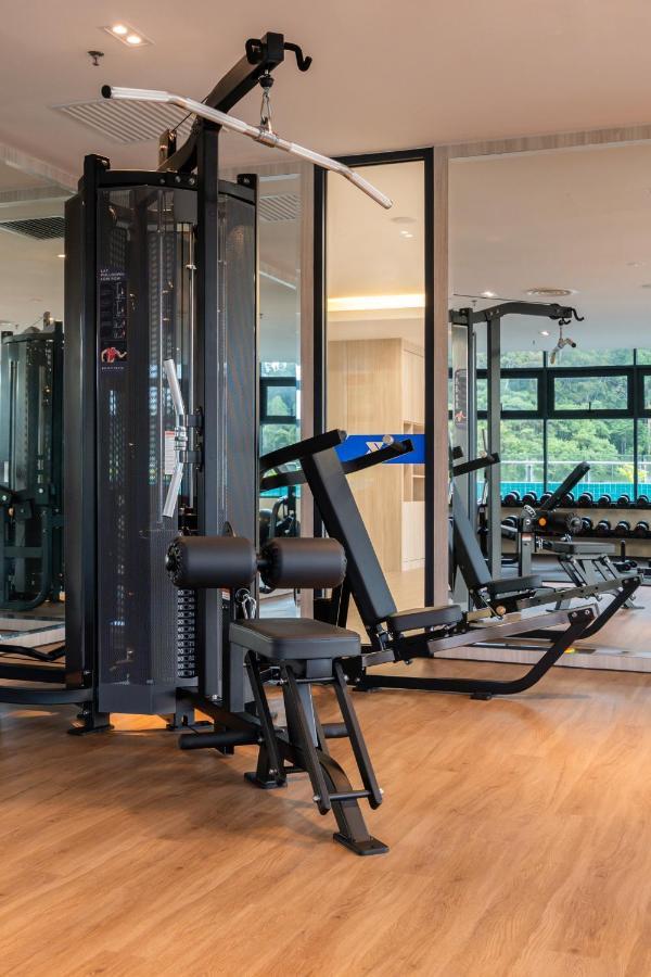 Zenith Hotel Cameron 타나라타 외부 사진 The gym at the hotel